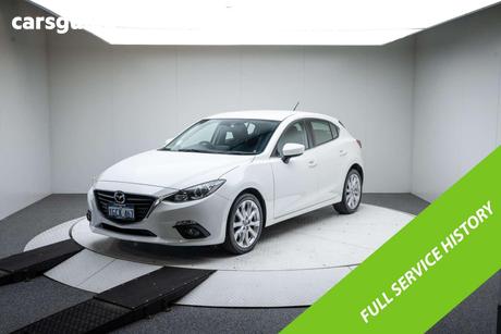 White 2016 Mazda 3 Hatchback Sp25 Astina