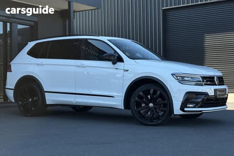White 2021 Volkswagen Tiguan Wagon Allspace 162Tsi Wolfsburg Edtn