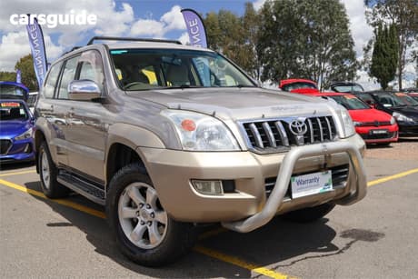 Gold 2004 Toyota Landcruiser Prado Wagon Gxl (4X4)