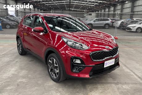 Red 2021 Kia Sportage Wagon Sx (Fwd)