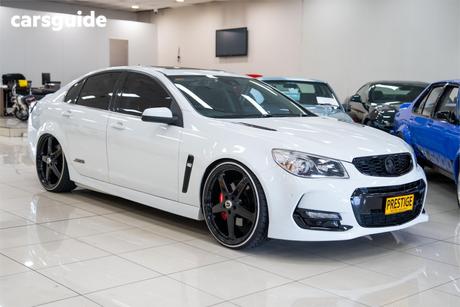 White 2016 Holden Commodore Sedan Ss-V Redline