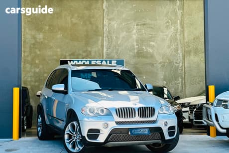 Silver 2010 BMW X5 Wagon Xdrive 40D Sport