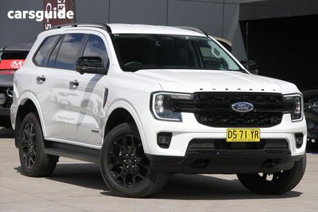 White 2024 Ford Everest Wagon Sport (4Wd)