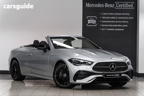 Silver 2025 Mercedes-Benz Cle300 Cabriolet 4Matic Mhev