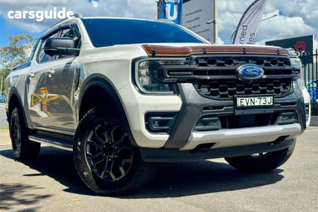 White 2022 Ford Ranger Double Cab Pick Up Wildtrak 3.0 (4X4)