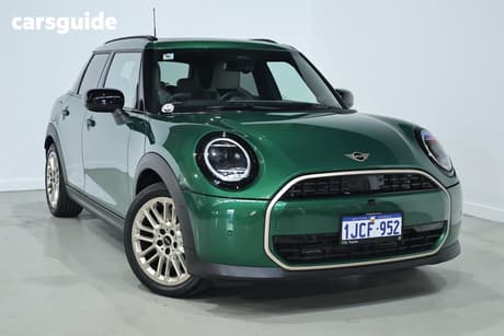 Green 2024 Mini Cooper Hatch C CORE F