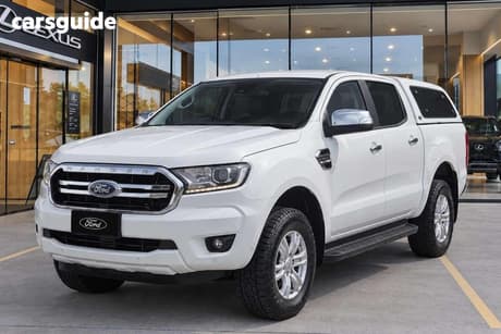 White 2020 Ford Ranger Double Cab Pick Up Xlt 2.0 Hi-Rider (4X2)