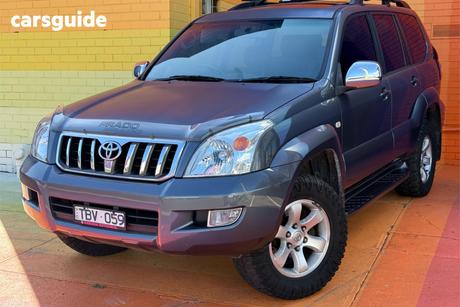 Grey 2004 Toyota Landcruiser Prado SUV GRANDE 4X4