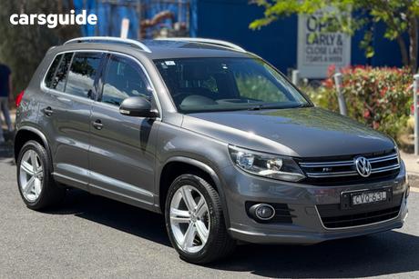 Grey 2014 Volkswagen Tiguan Wagon 155 Tsi R-Line (4X4)