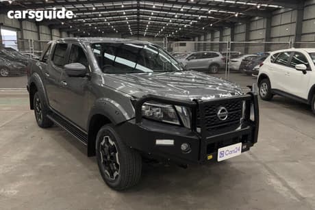 Grey 2023 Nissan Navara Dual Cab Pick-up St-X (4X4) Cloth/No Sunroof