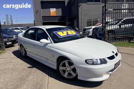 White 2001 Holden Commodore Sedan Ss