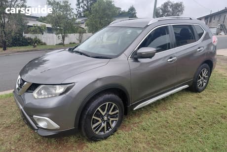 Grey 2016 Nissan X-Trail Wagon St-L N-Sport Se Black (Fwd)