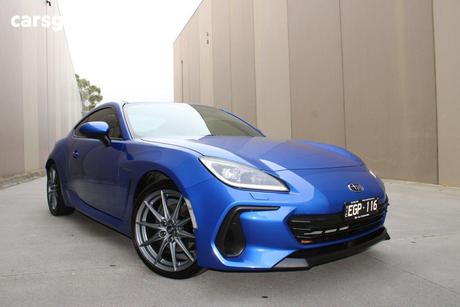 Blue 2023 Subaru BRZ Coupe
