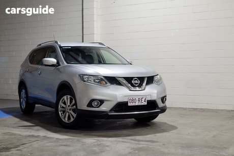 Silver 2016 Nissan X-Trail Wagon St-L 7 Seat (Fwd)
