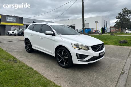 White 2015 Volvo XC60 Wagon D5 R-Design