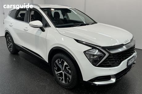 White 2023 Kia Sportage Wagon Sx (Fwd)