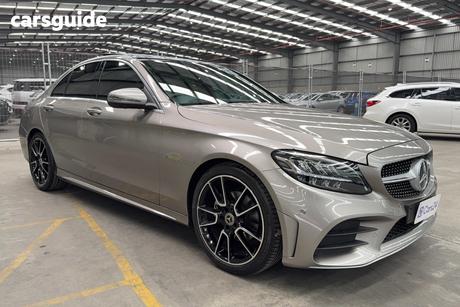 Silver 2021 Mercedes-Benz C200 Sedan
