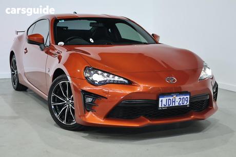 Orange 2017 Toyota 86 Coupe Gts