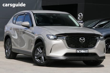 Beige 2025 Mazda CX-60 Wagon G40E Pure Hybrid