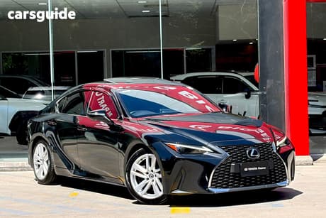 Black 2021 Lexus IS300 Sedan Luxury