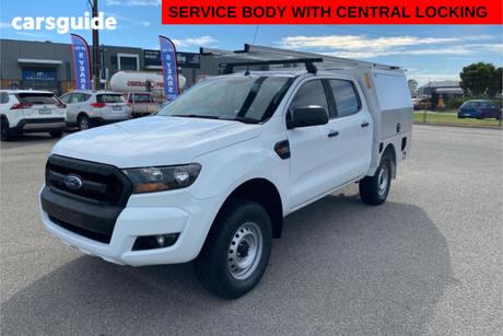 White 2017 Ford Ranger Crew Cab Chassis Xl 3.2 (4X4)