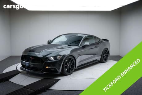 Grey 2017 Ford Mustang Coupe Fastback Gt 5.0 V8