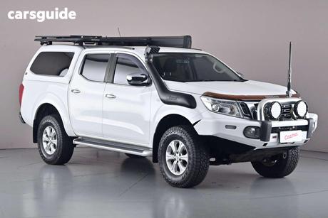 White 2016 Nissan Navara Dual Cab Utility St (4X4)