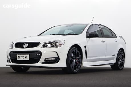 White 2017 Holden Commodore Sedan Ss-V Redline