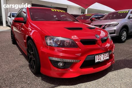 Red 2011 HSV Clubsport Sedan R8