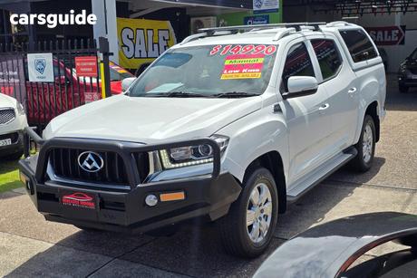 White 2018 LDV T60 Double Cab Utility Pro (4X4)