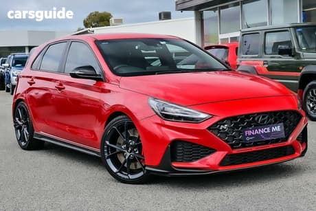 Red 2021 Hyundai I30 Hatchback N Premium