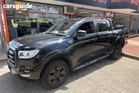 Black 2023 GWM UTE Dual Cab Utility Cannon Vanta (4X4)