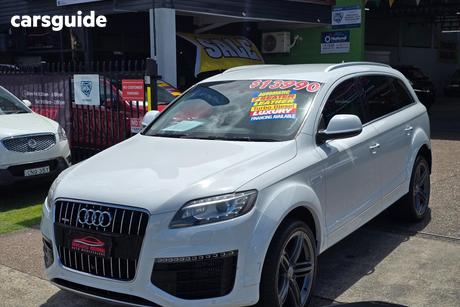 White 2015 Audi Q7 Wagon 3.0 Tdi Quattro