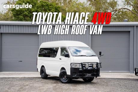 White 2019 Toyota HiAce Commercial DX GDH206