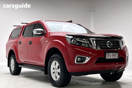 Red 2019 Nissan Navara Dual Cab Pick-up St (4X4)