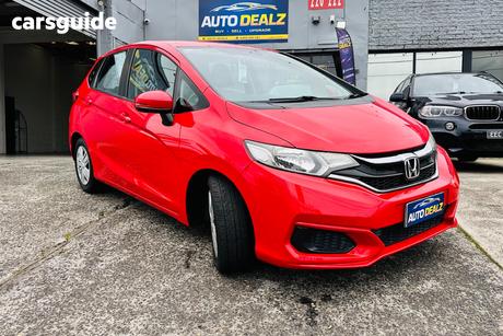 Red 2018 Honda Jazz Hatchback Vti
