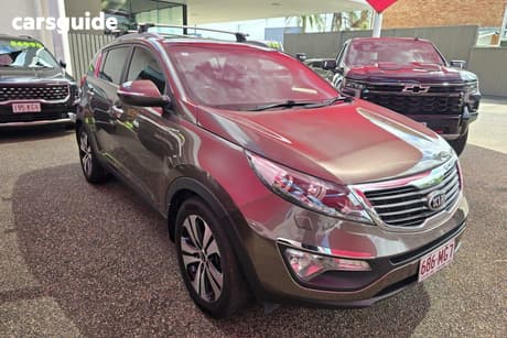 Brown 2013 Kia Sportage Wagon Platinum (Awd)