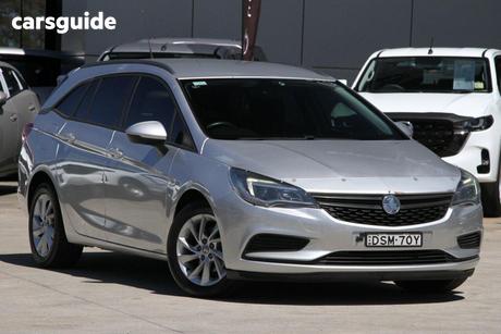 Silver 2017 Holden Astra Sportswagon Ls Plus