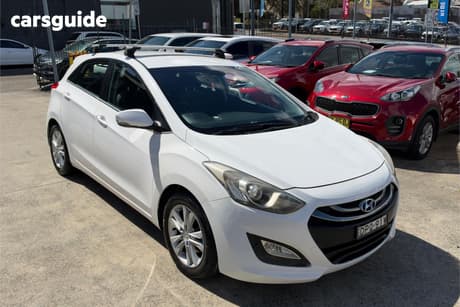 White 2012 Hyundai I30 Hatchback Elite
