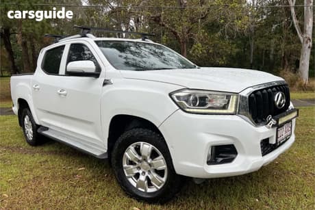 White 2018 LDV T60 Double Cab Utility Pro (4X4)