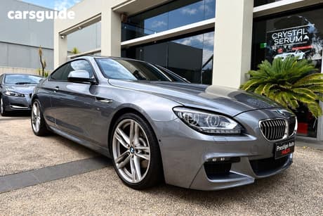 Grey 2014 BMW 640I Coupe 40I