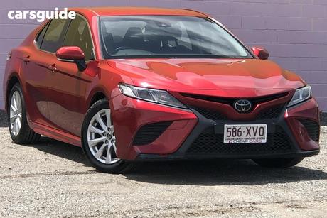 Red 2018 Toyota Camry Sedan Ascent Sport