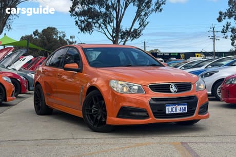 Orange 2013 Holden Commodore Sedan Ss
