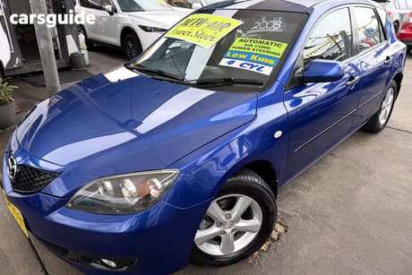 Blue 2008 Mazda 3 Hatchback Neo Sport