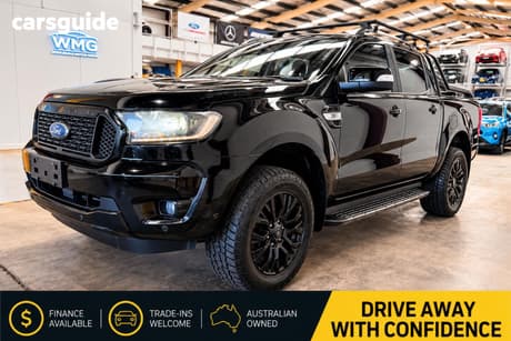 Black 2019 Ford Ranger Double Cab Pick Up Fx4 3.2 (4X4) Special Edition