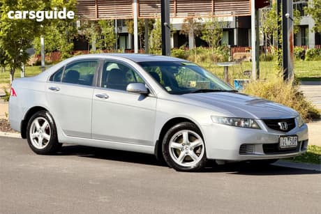 Silver 2005 Honda Accord Euro Sedan Euro