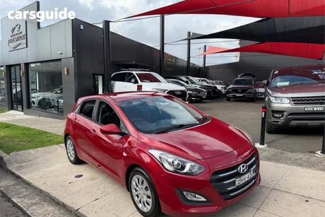 Red 2016 Hyundai I30 Hatchback Active
