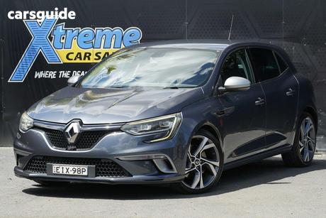 Grey 2016 Renault Megane Hatchback Gt 205