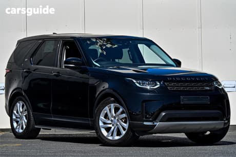 Black 2017 Land Rover Discovery Wagon Td6 Hse