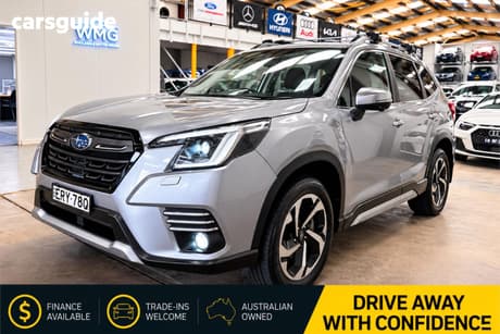Silver 2022 Subaru Forester Wagon 2.5I-S (Awd)